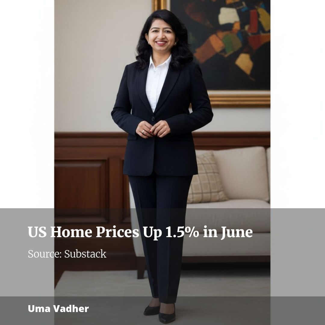 Case-Shiller: National House Price Index Up 1.5% year-over-year in June
