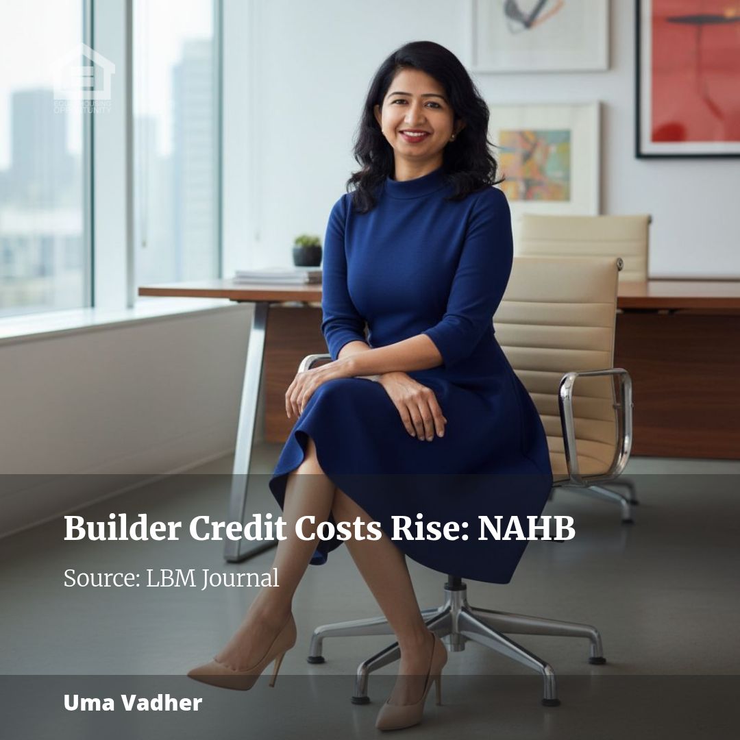 Builders Navigate Rising Credit Costs with Resilience
