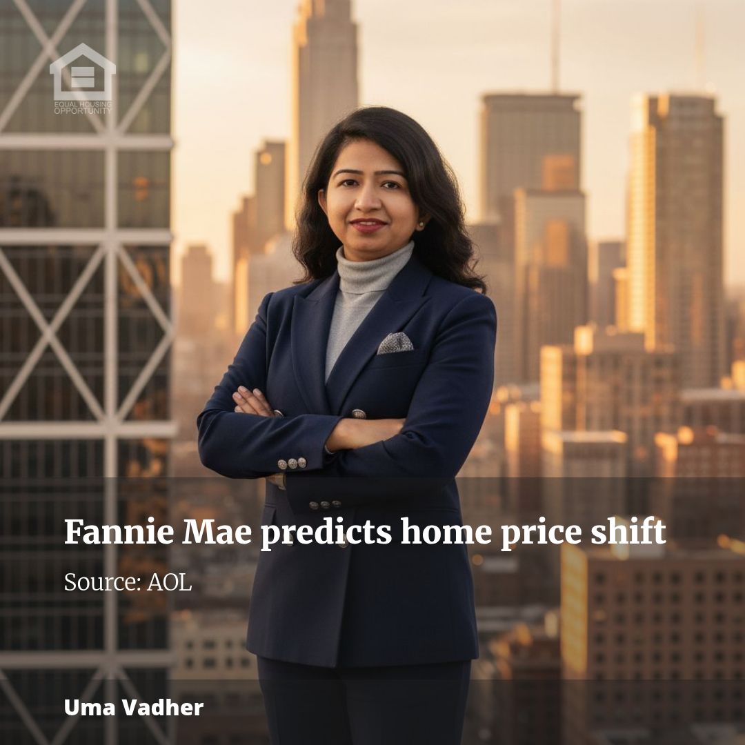 Fannie Mae predicts home price shift